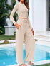 'Riftwear' Long Sleeve Top and Pants Set - Celes Fashion